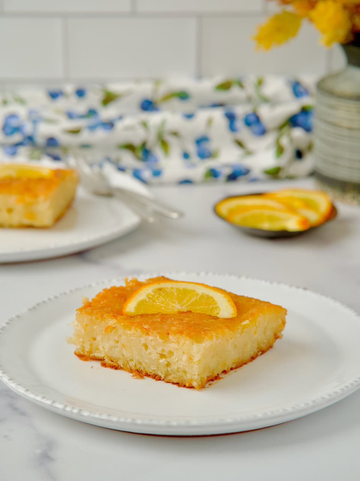 Greek Orange Cake - Portokalopita.