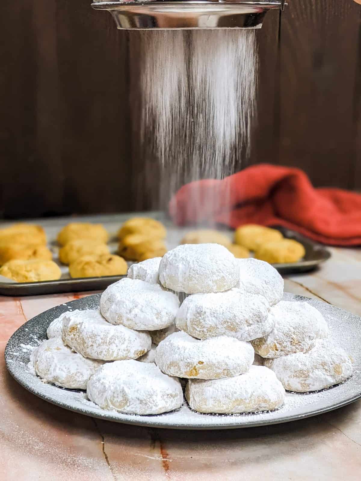 Recipe For Kourabiedes - Greek Snowball Butter Cookies | Mamazilla
